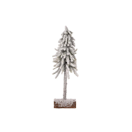 Decoris kunstig juletre snø på stamme ø15xh45cm