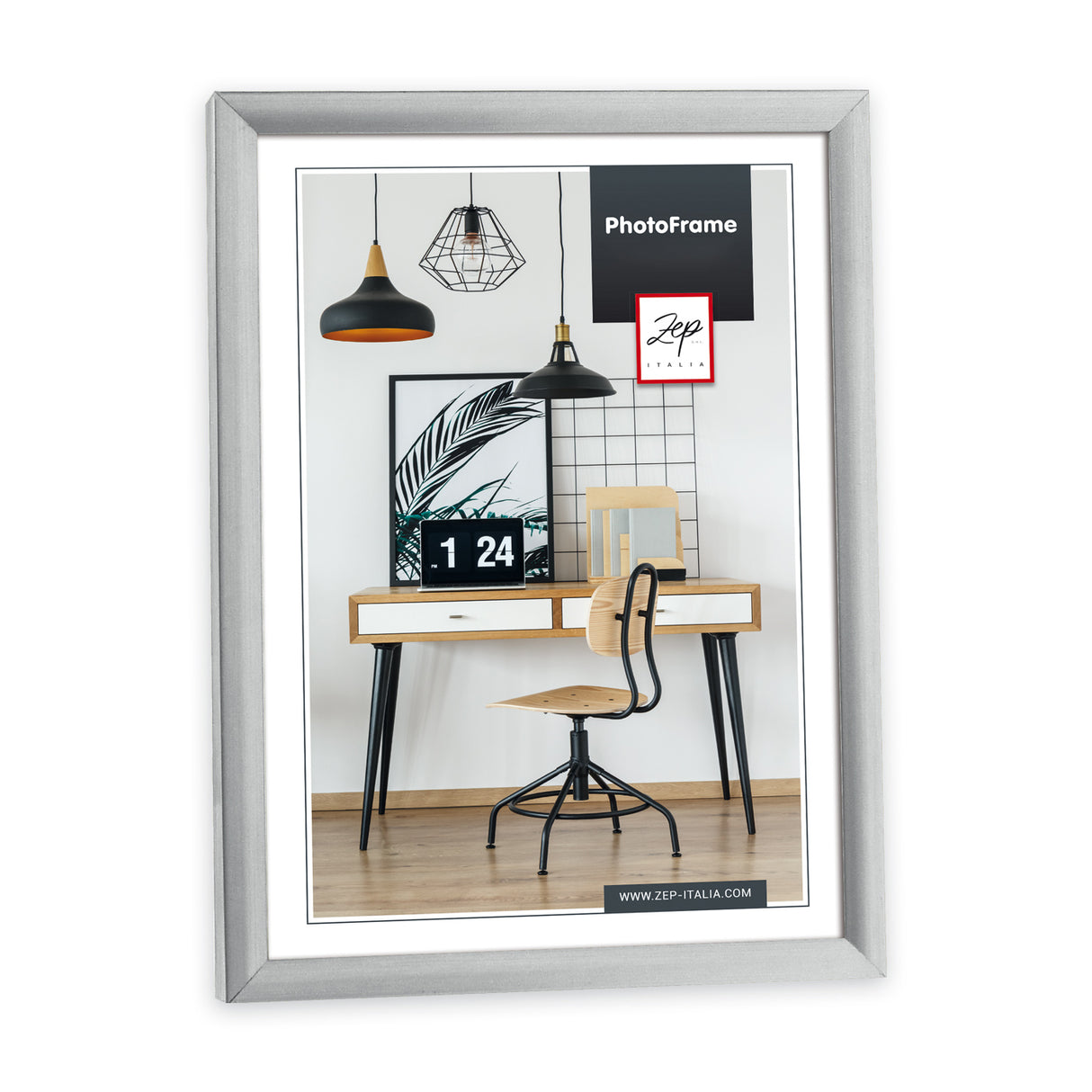Frame di foto Zep KL13 Silver 30x30 cm
