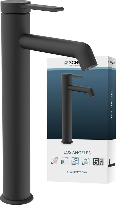 Lavabo Schütte los angeles - mitigeur - pour lavabo à poser - noir mat
