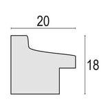 Zep valokuvakehys rt246l torino musta 10x15 cm
