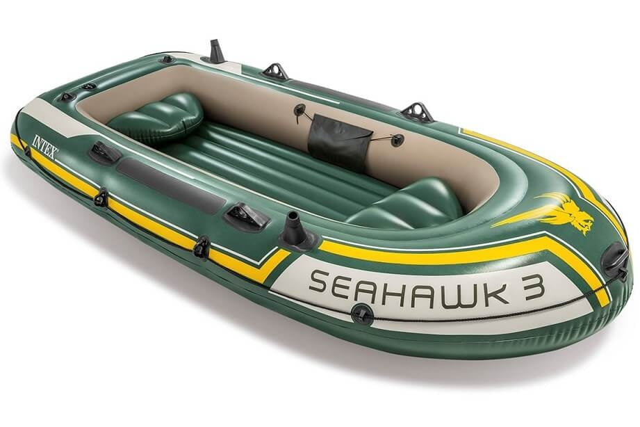 Intex Seahawk 3 Set von drei Personen aufblasbarem Boot