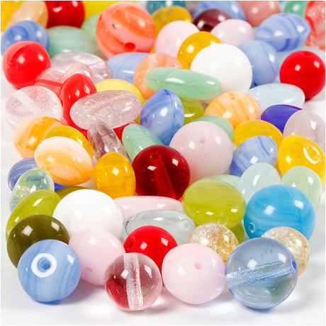 Https: www.cchobby.nl glass-beads-round-oval-circle-d-6-13-mm-hole size-0-5-1-5-mm-various-colors-60-gr-1-box