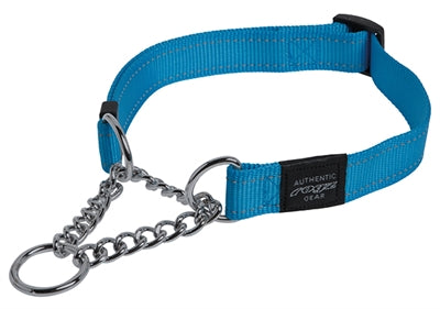 Rogz pour chiens bûcheron semi-slip collier turquoise