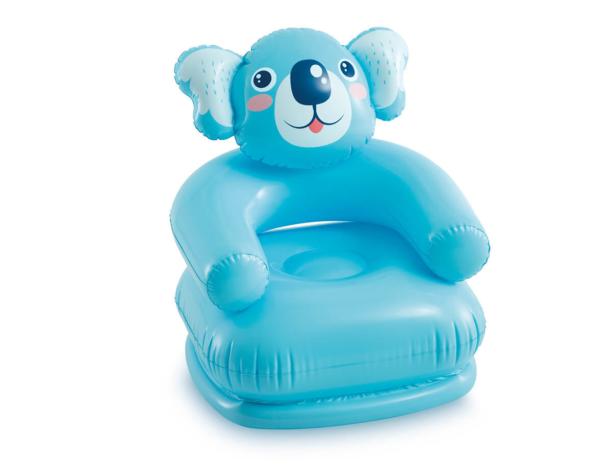 Intex High krzesło „Happy Animal” Blue