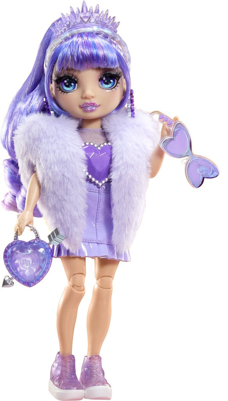 Mga siamsaíochta tuar ceatha doll faisin faisin criostail ard - violet