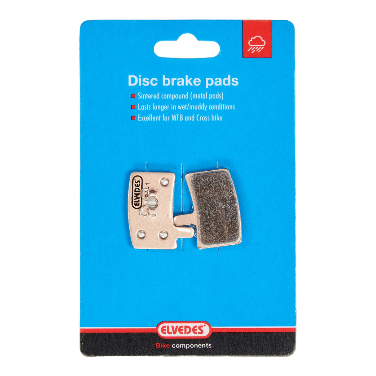 Elvedes Hayes Stroker Disc Brake Pad Set - Sintered (1 Pair)