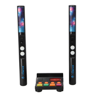 Idance air drums + light white