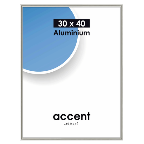 Nielsen design nielsen képkeret 52439 accent fényes fehér 30x40 cm
