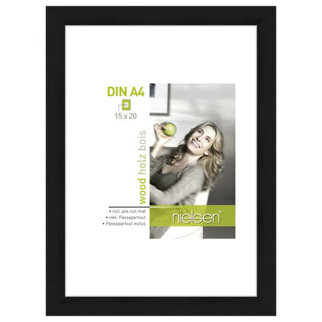 Nielsen design Nielsen ramka na zdjęcia 8988001 apollon czarna 13x18 10x15 cm