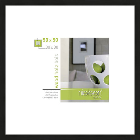 Nielsen Design nielsen Fotorahmen 8988053 Apollon Schwaarz 50x50 30x30 cm