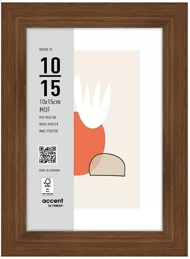 Dearadh Nielsen fráma grianghraf nielsen 3211205 adhmad 19 gallchnó 10x15 cm