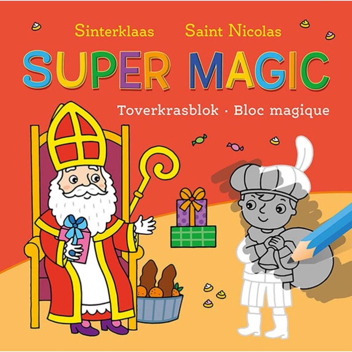 Deltas Sinterklaas super magic magic scratch block