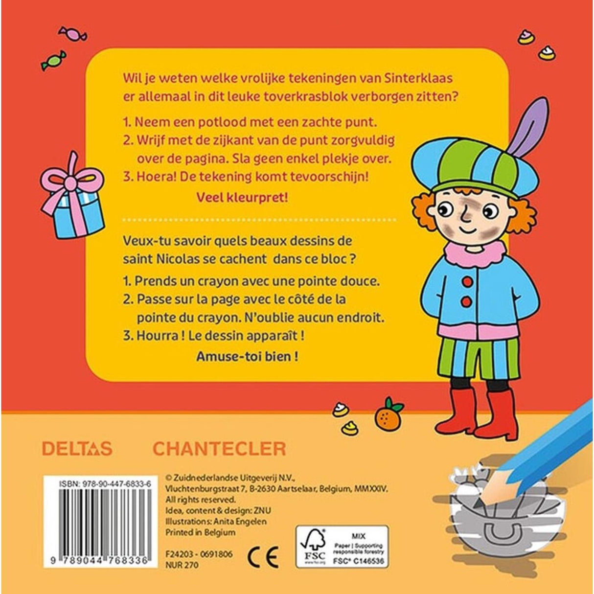 Deltas Sinterklaas super magic magic scratch block