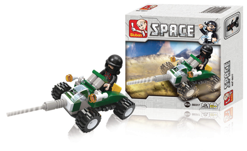 Sluban M38-B0317 Space Quad 48-Piece