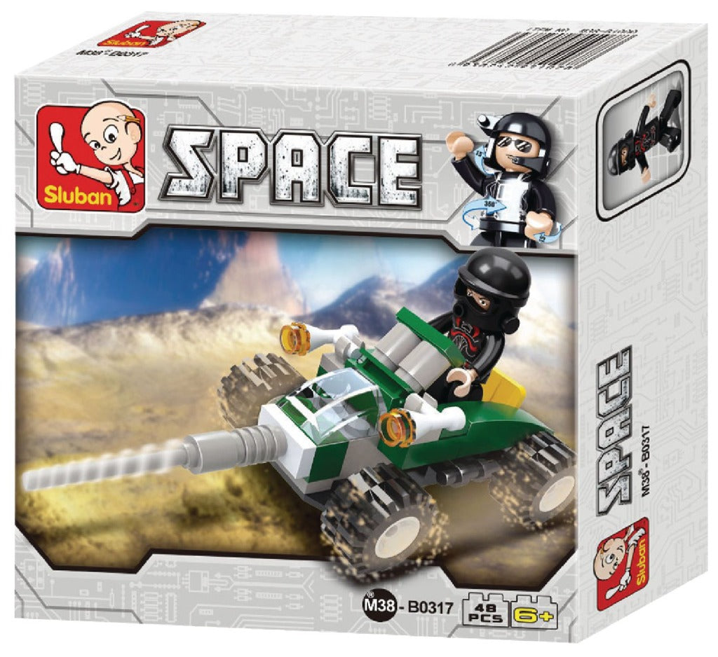 Sluban M38-B0317 Space Quad 48-Piece