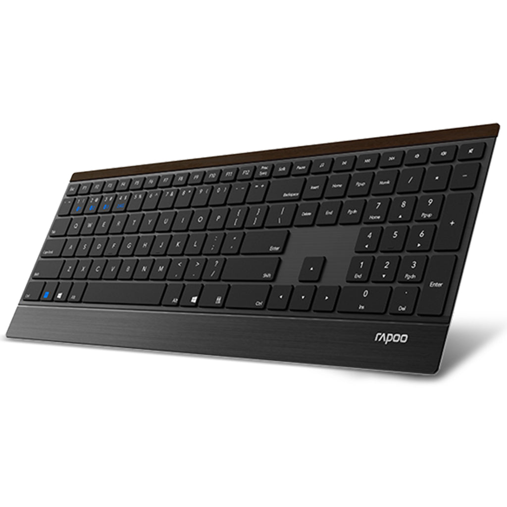 Teclado Rapoo MM Slim Black E9500m