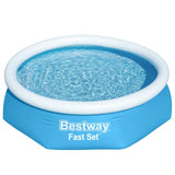 Bestway piscina set rapido gonfiabile intorno a 244x66 cm 57265