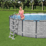 Échelle de piscine Bestway Flowder avec 4 étapes 122 cm