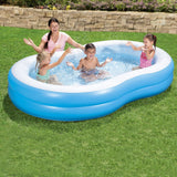 Bestway Familiezwembad Lagoon 262x157x46 cm