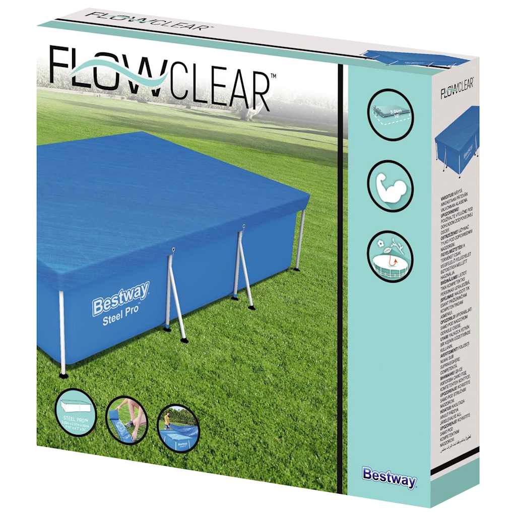 Bestway Schwimmbad Abdeckung FlowClear 304x205x66 cm