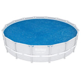 Bestway Swimming Pool Cover Flowclear Round 462 cm Blue