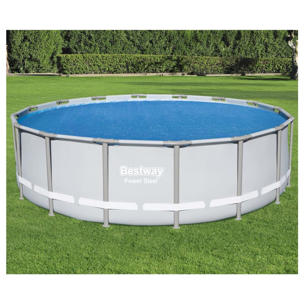 Bestway Swimming Pool Cover Flowclear Round 462 cm Blue