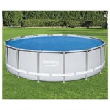 Bestway Tapa de la piscina FlowClear Round 462 cm Azul