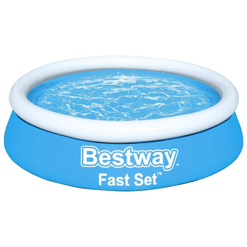 Bestway piscina Fast Set inflable alrededor de 183x51 cm azul