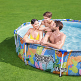 BESTWAY Schwimmbäder Stahlrahmen 305x66 cm