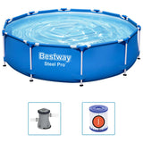 Bestway Swimming Pool Steel Pro ustawiony około 305