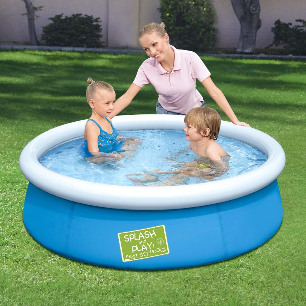 Piscina del mejor camino con borde inflable, 152 cm