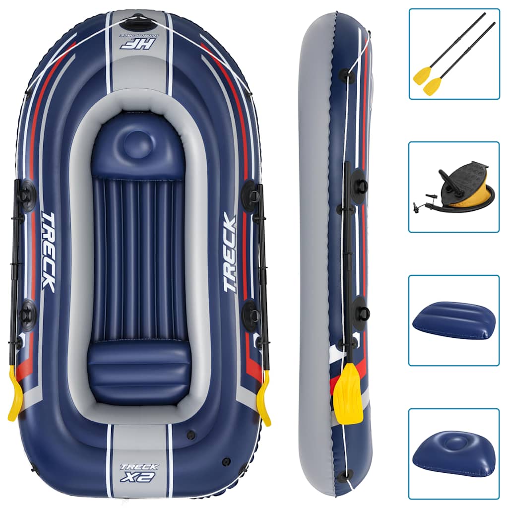 Bestway Hydro-Force oppustelig boot sæt Treck X2 255x127 cm