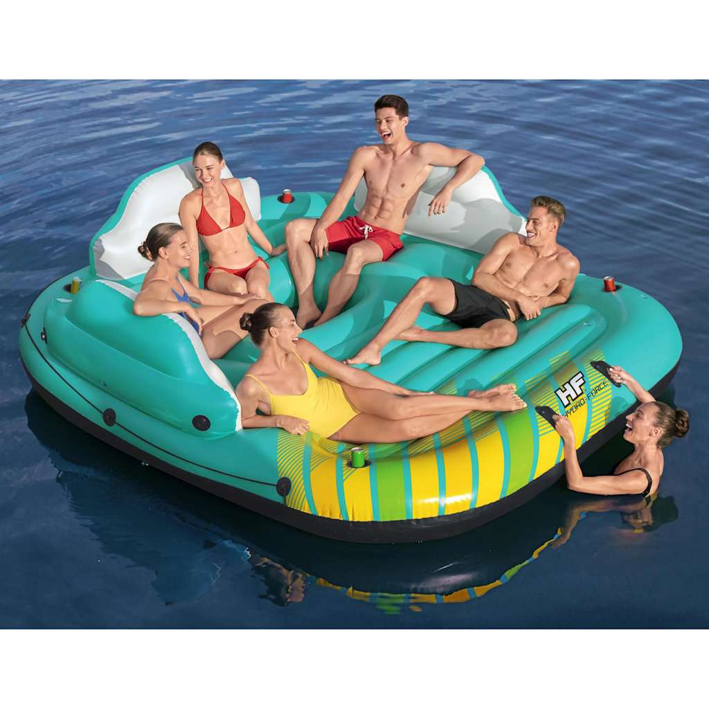 Bestway Lounge Island 5 personnes gonflables 291x265x83 cm