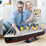 Cubic Fun Cubic Fun 3D LED Puzzel Titanic 266 Stukjes