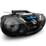 Philips Azb798t 12 Portable CD Radio Player schwaarz