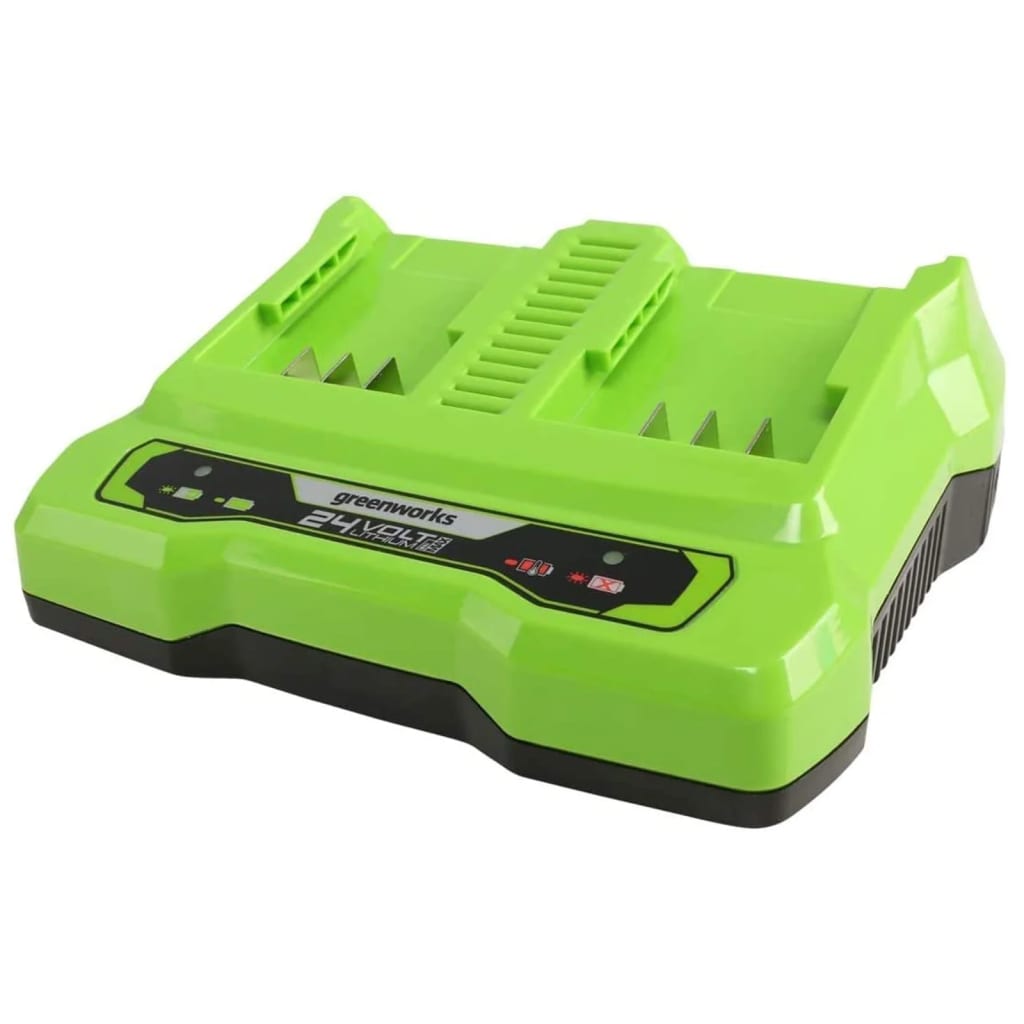 Greenworks Greenworks Battery Carger con doble puerto 24 V 2 A