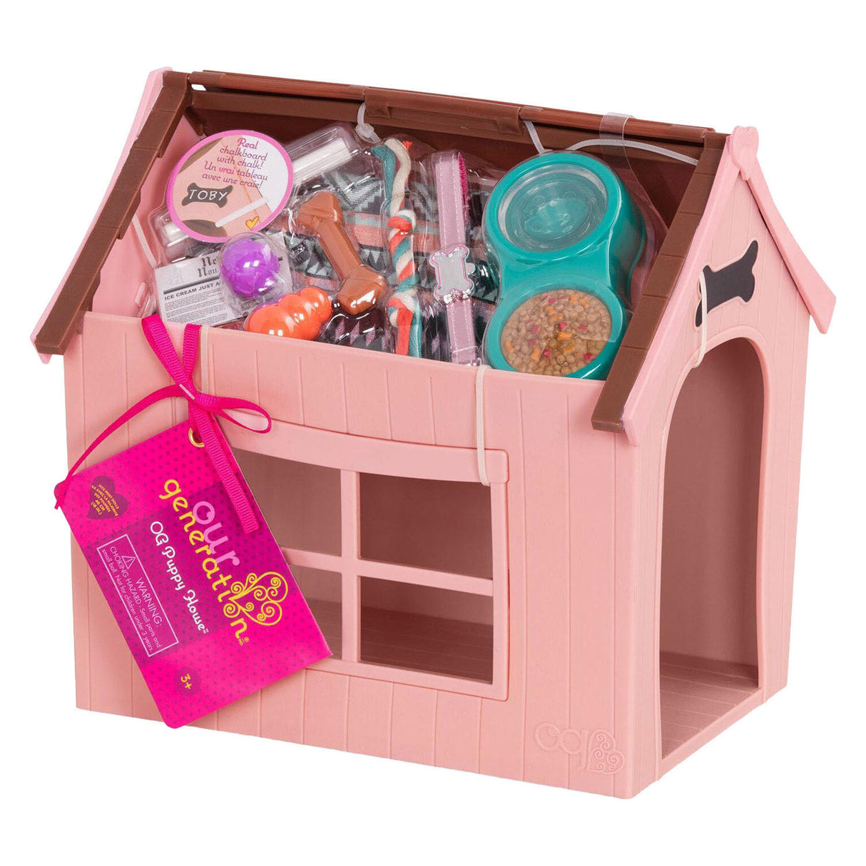 Hondenhok met accessoires