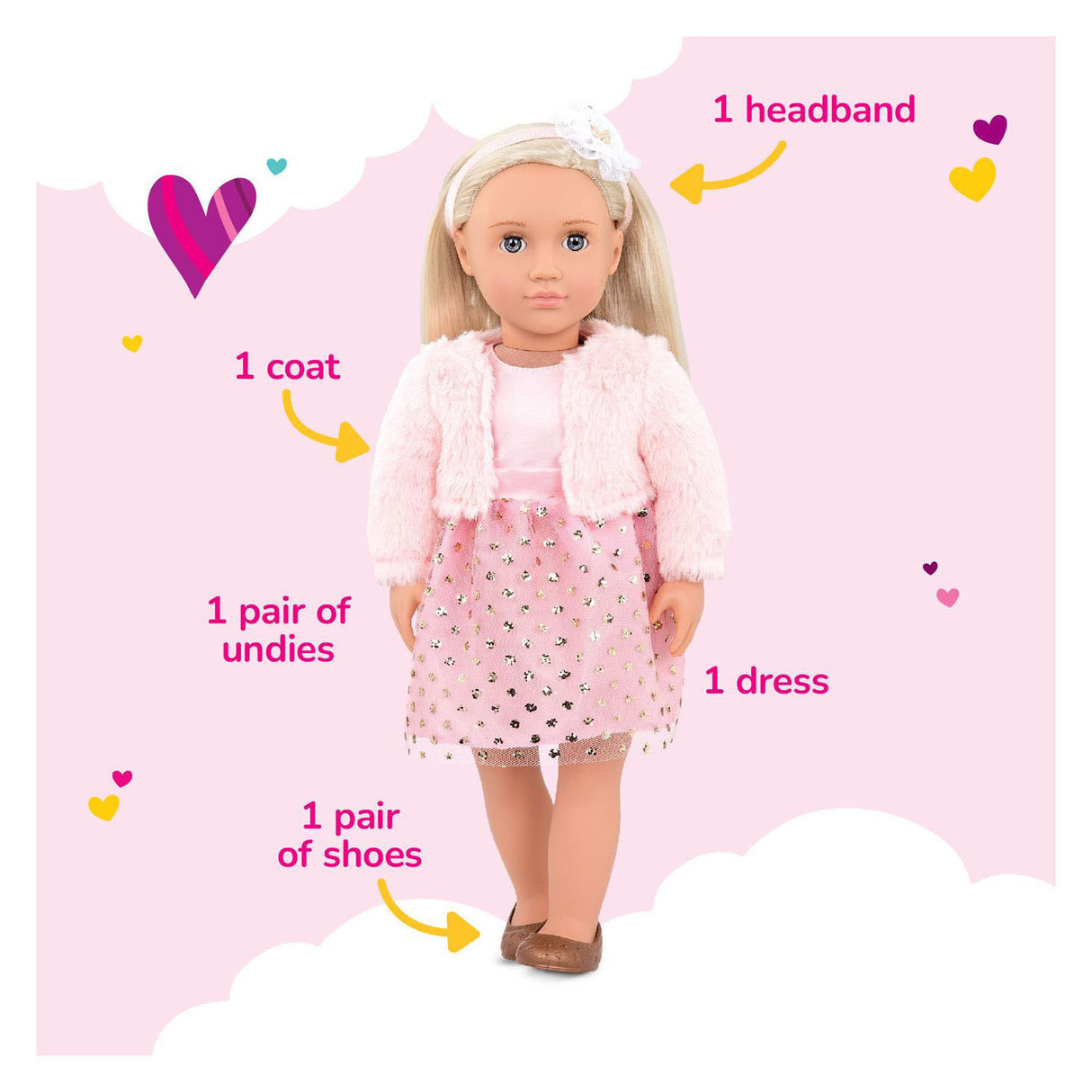 Millie pop - 46cm
