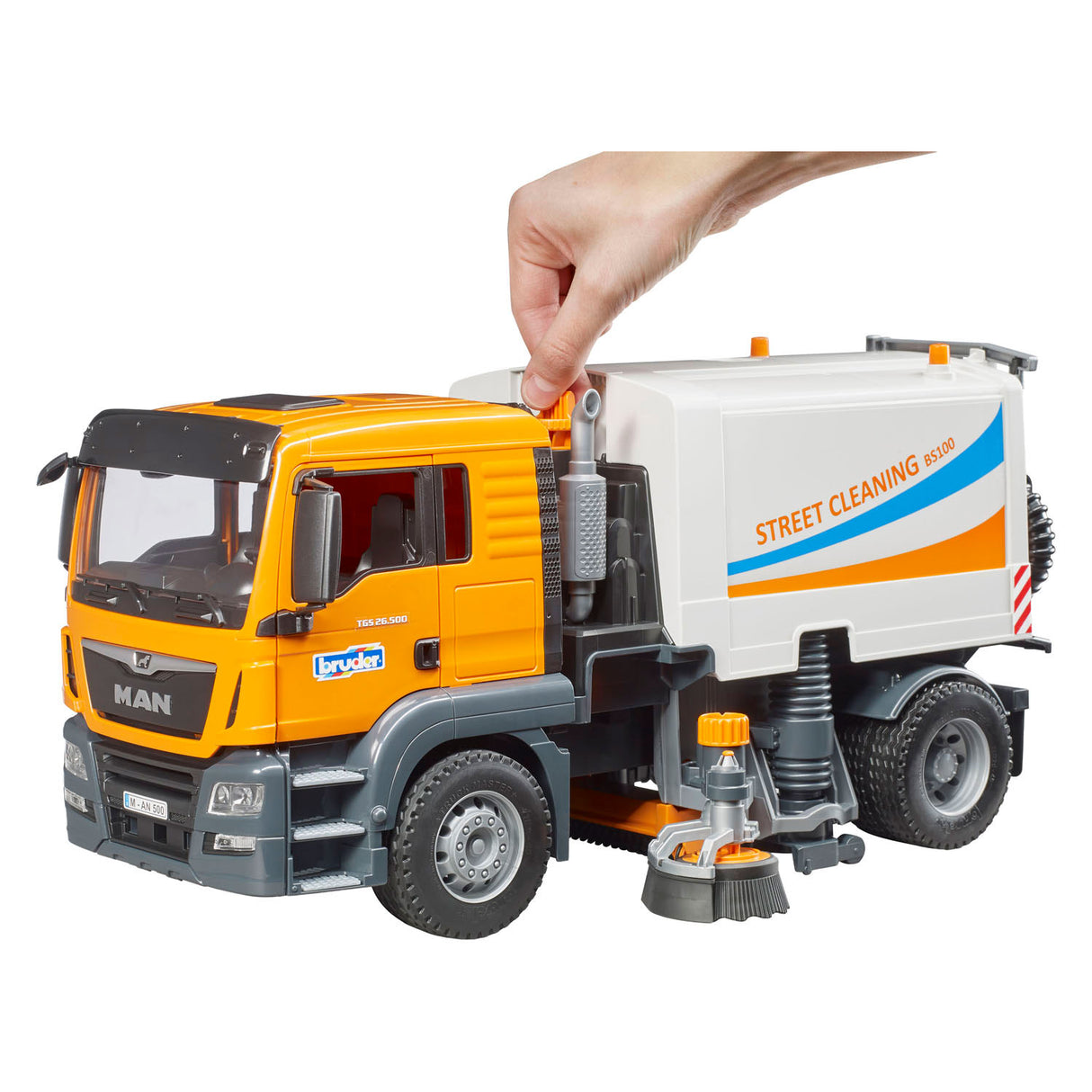 Bruder 3780 man tgs street sweeper
