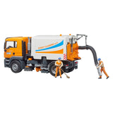 Bruder 3780 man tgs street sweeper