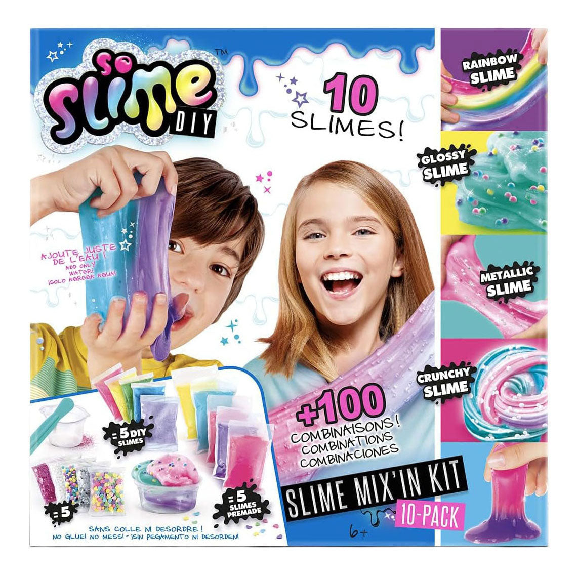 Udělej si sám sliz 10 balení