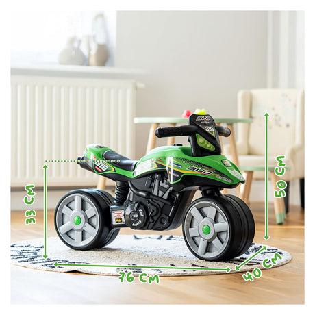 Abi Falk Bud Racing běžící motor s whisper pneumatikami