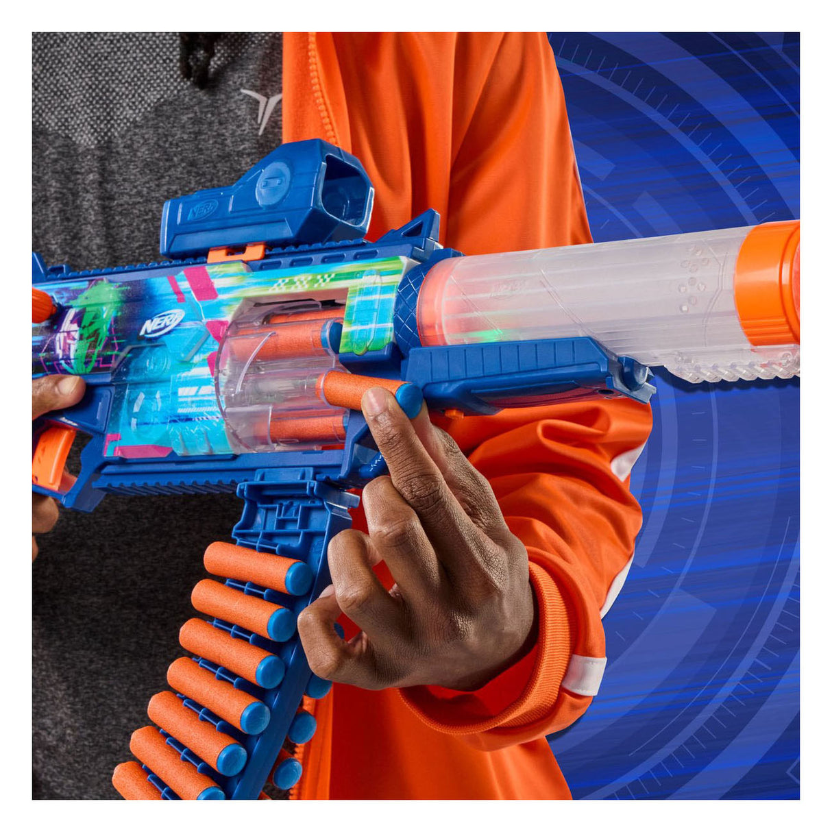Cyberlight duch načítání Nerf