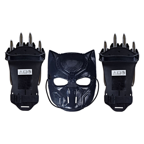 Black panther strijder pakket - masker en handschoenen