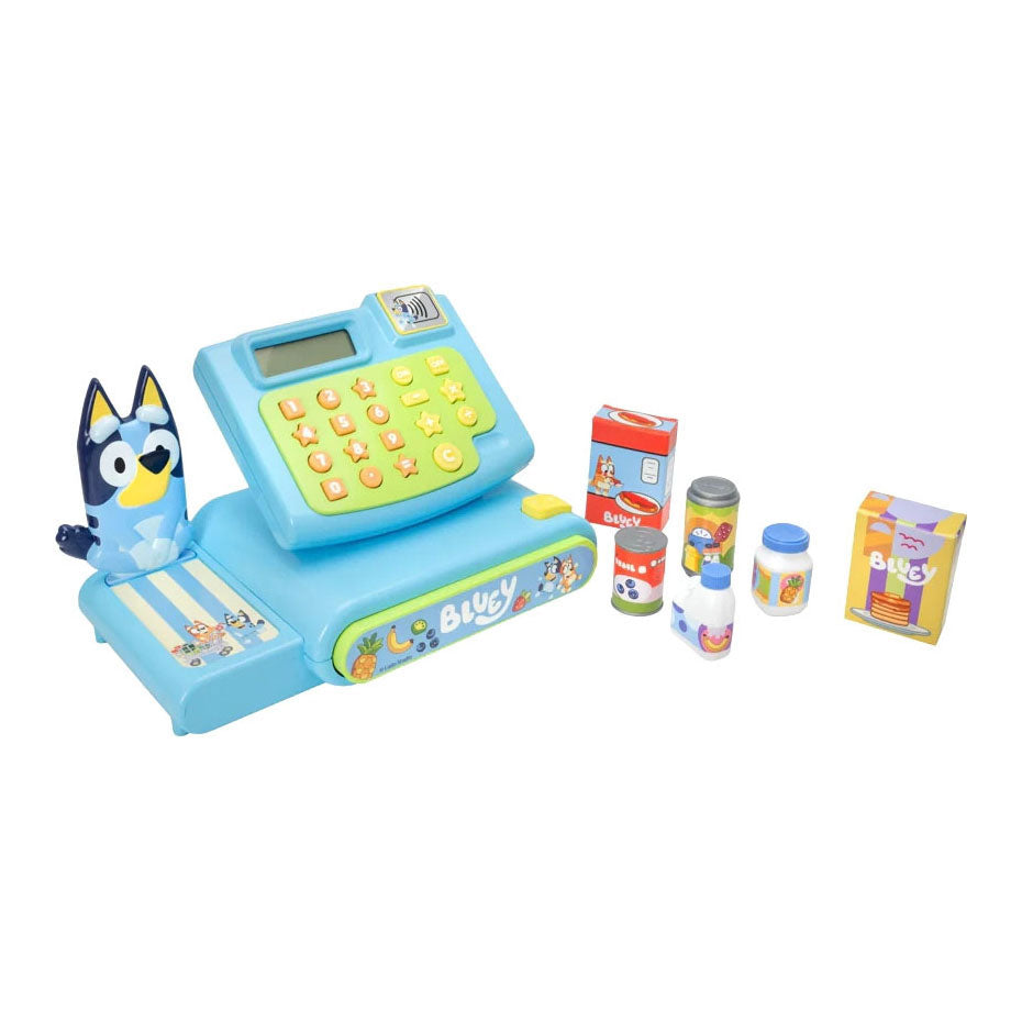 Bluey kassa met accessoires