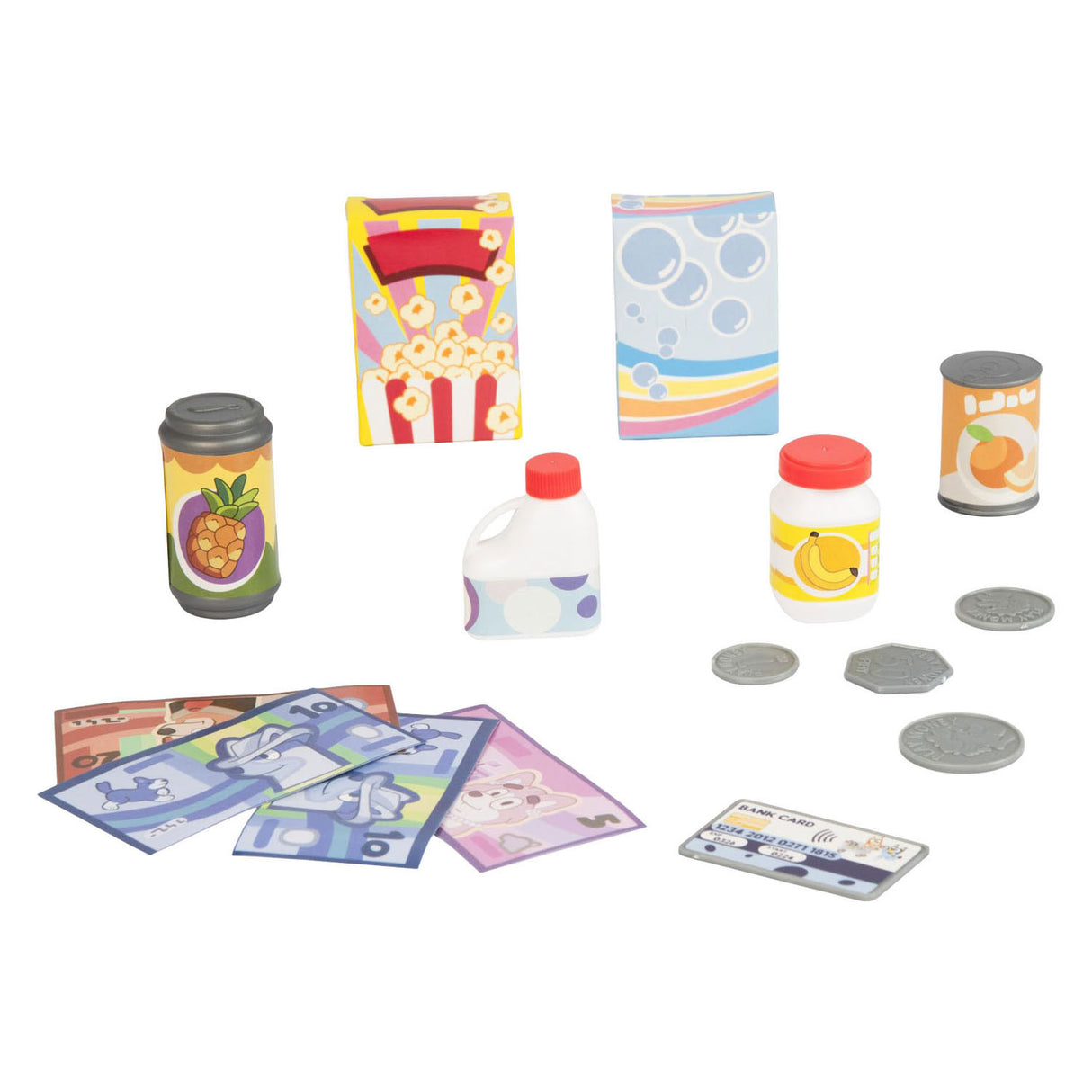 Bluey kassa met accessoires