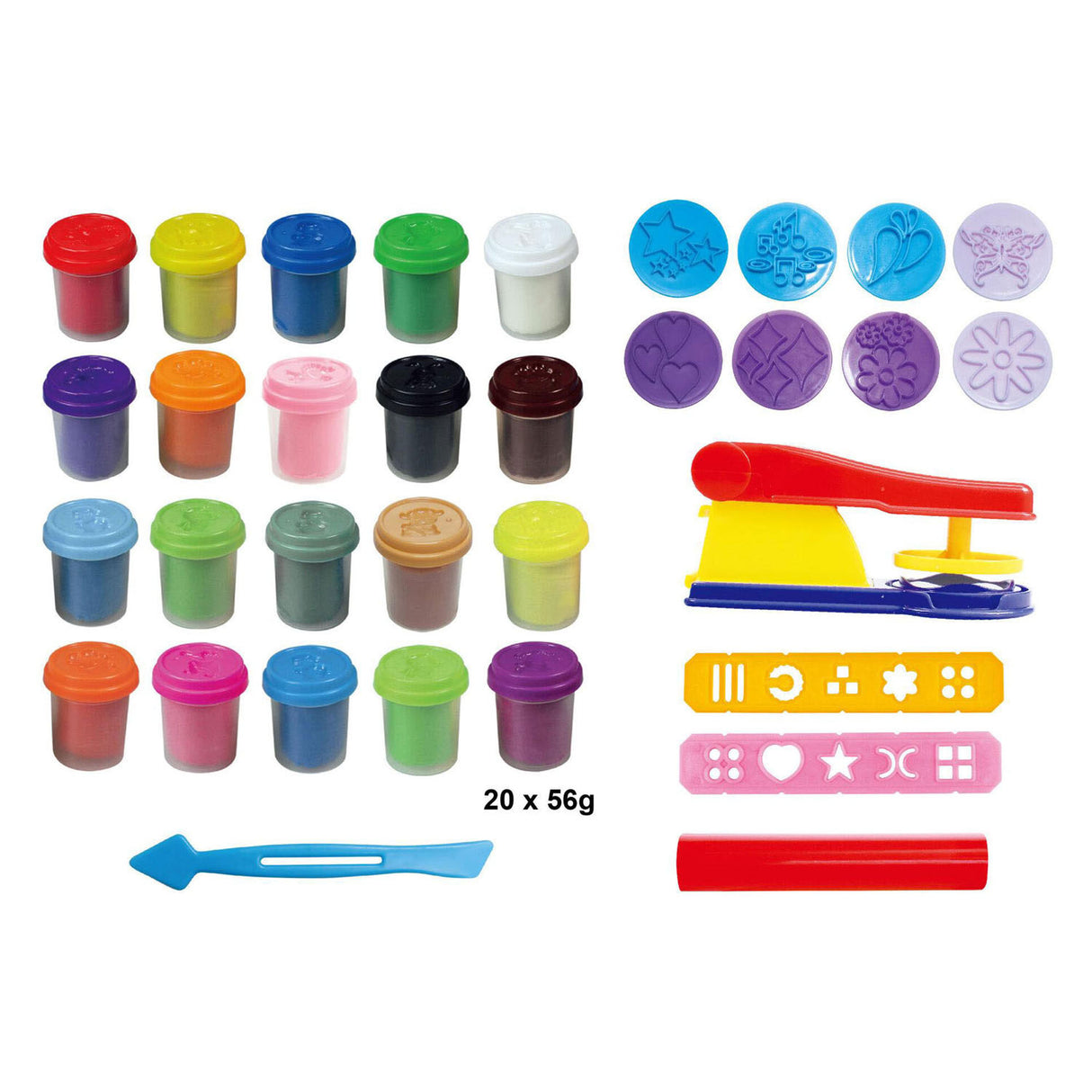Kid's dough super factory set - 20st.