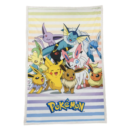 Pokémon pokemon evolutions fleece pléd 100x150cm