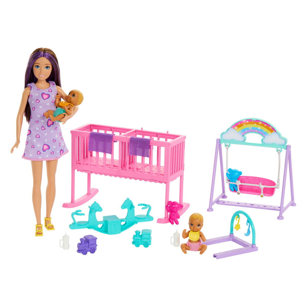 Mattel barbie skipper babysitter speelset