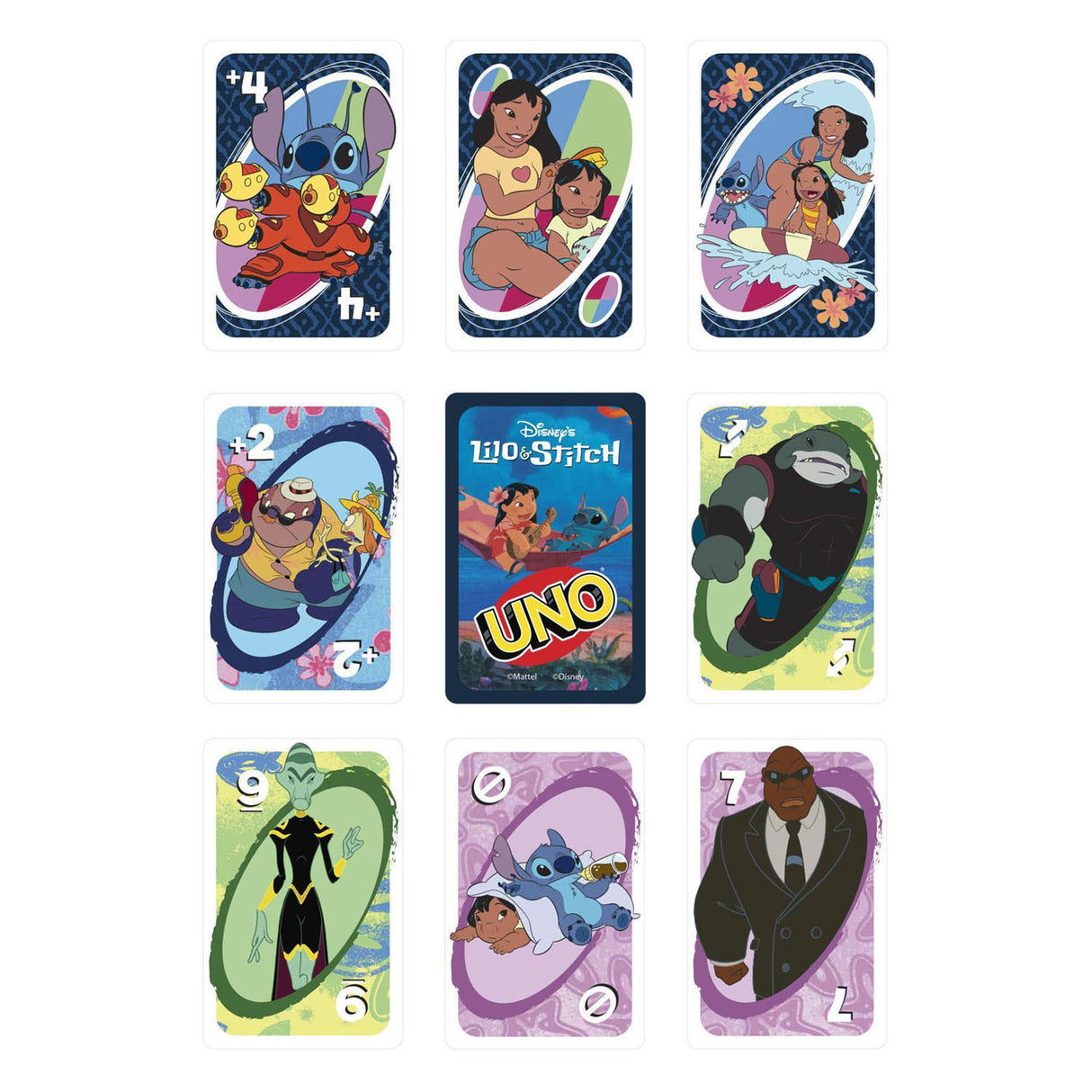 Game uno disney lilo and stitch